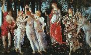 Sandro Botticelli Primavera oil on canvas